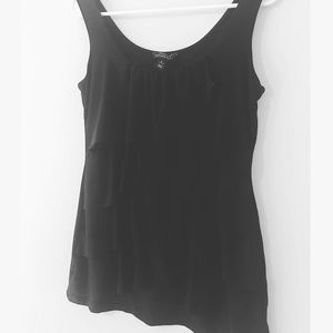 White House Black Market Ruffled Tank